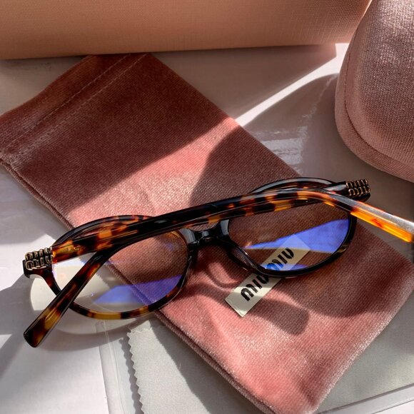 Miu Miu Tortoise Eyeglasses - Picture 7 of 8